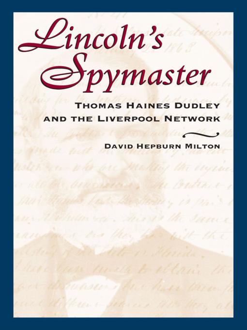 Cover image for Lincoln's Spymaster